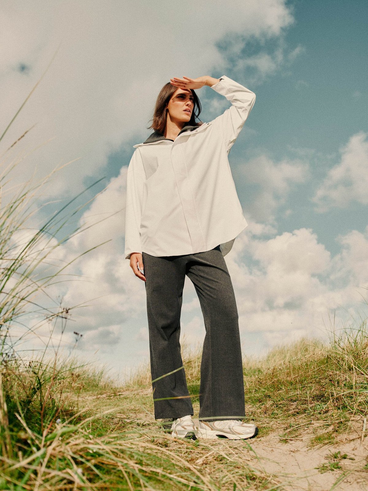 Twentyfour Mode Cape Hvit