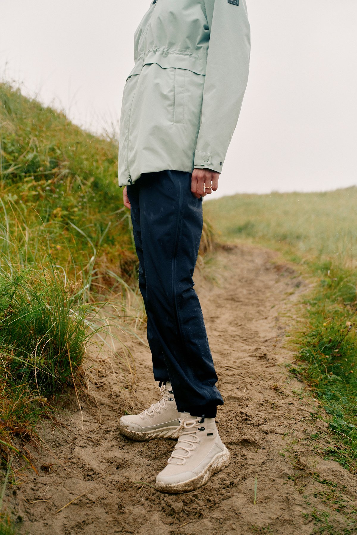 Twentyfour Mode Loosefit Skallbukse Marine