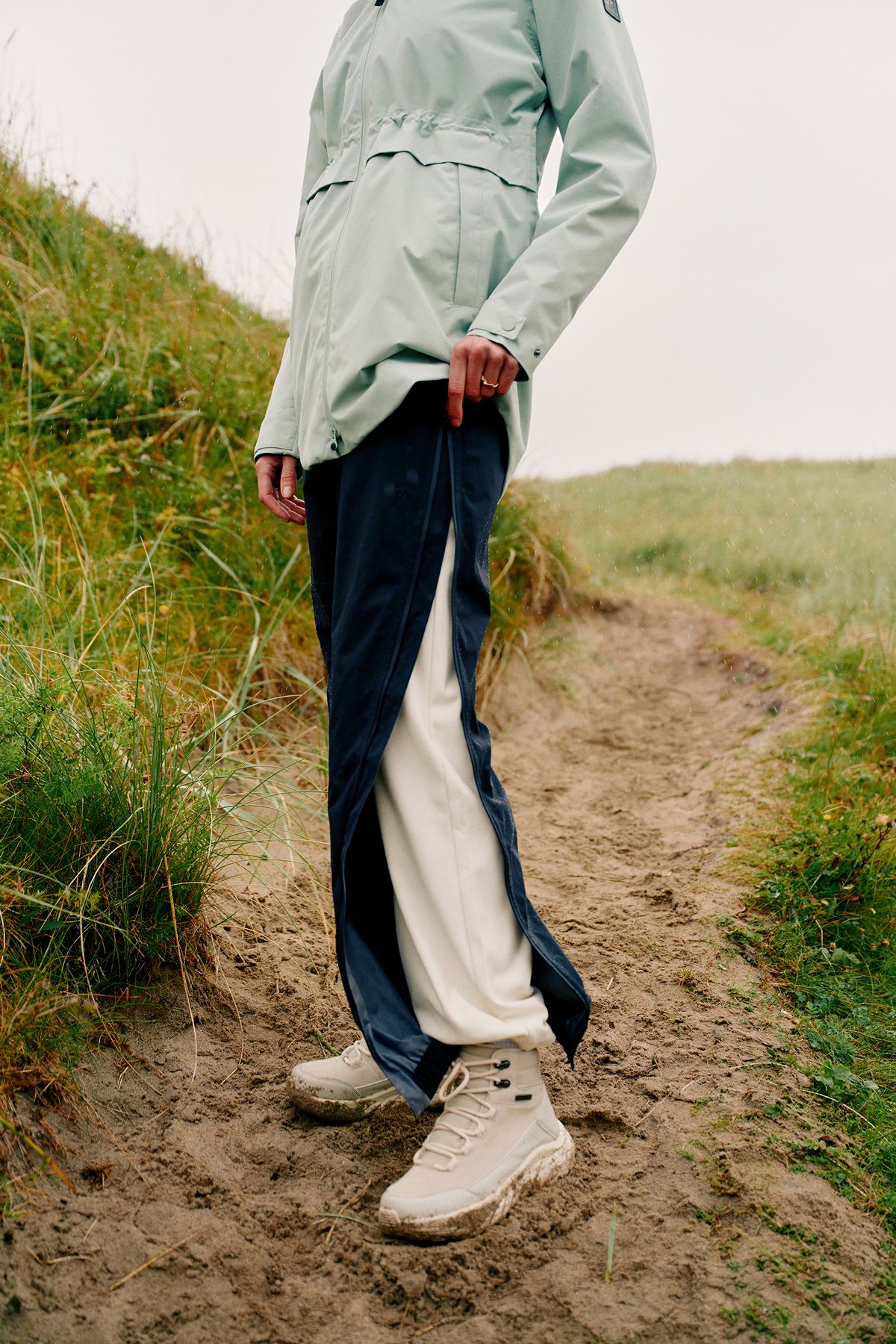 Twentyfour Mode Loosefit Skallbukse Marine