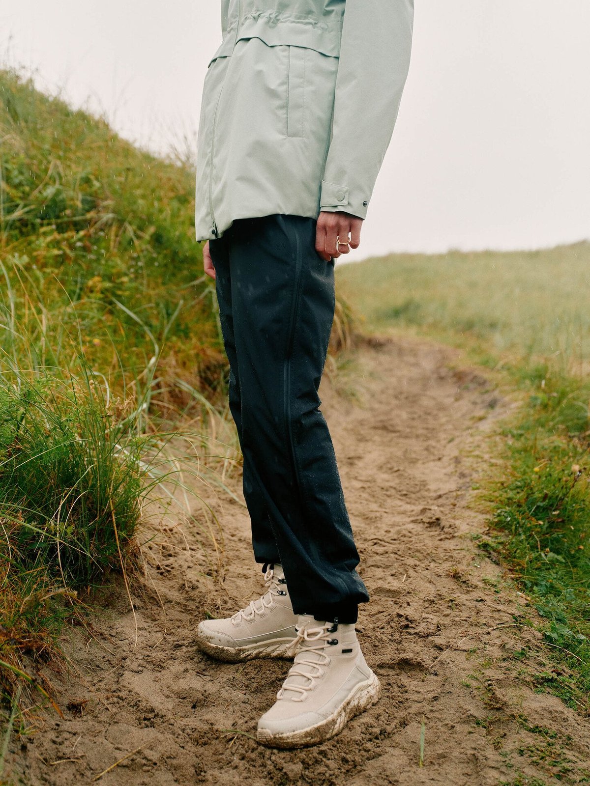 Twentyfour Mode Loosefit Skallbukse Sort