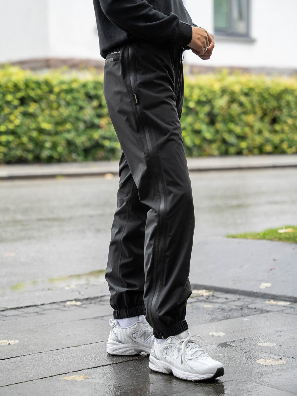 Twentyfour Mode Loosefit Skallbukse Sort