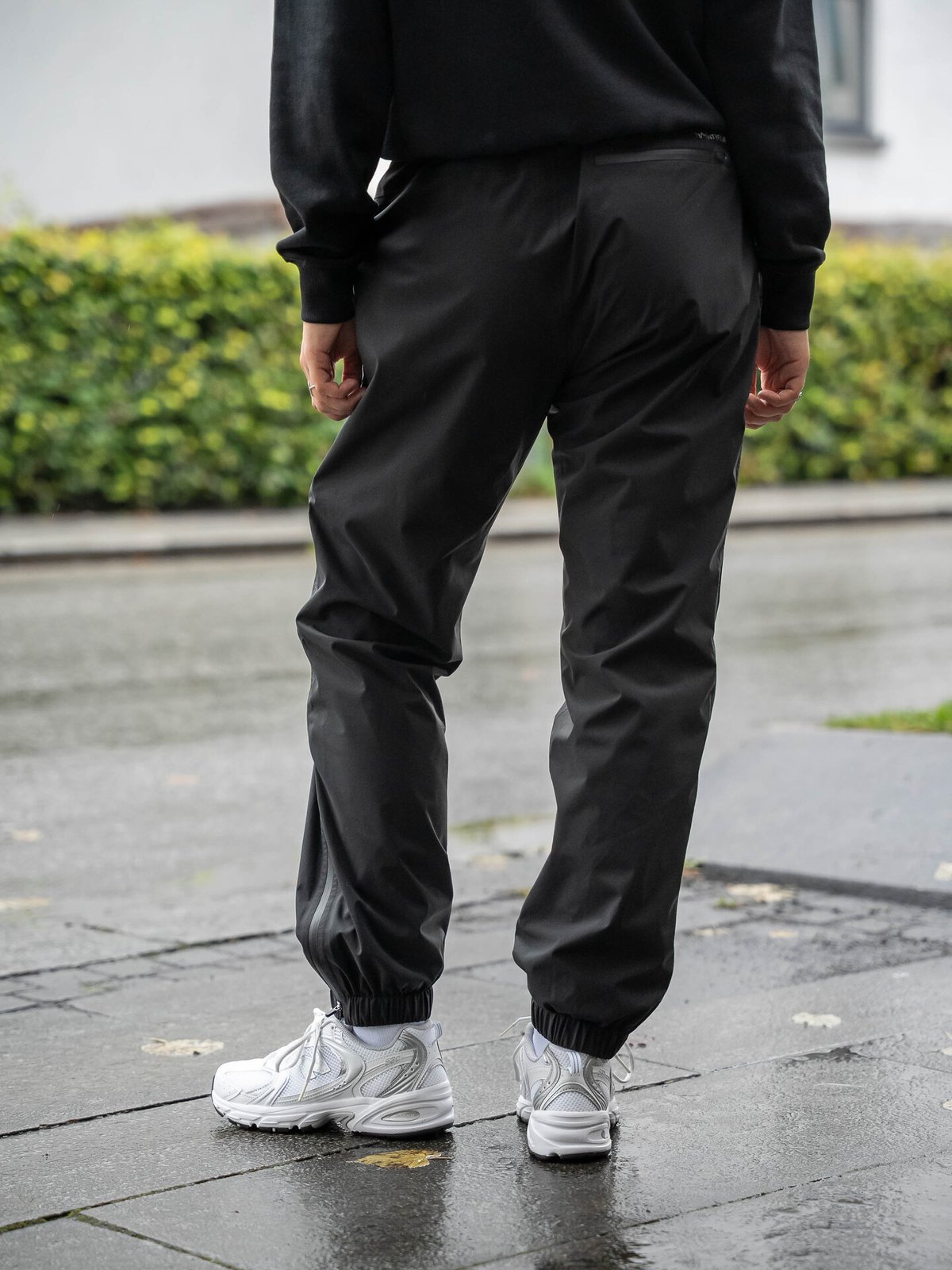 Twentyfour Mode Loosefit Skallbukse Sort