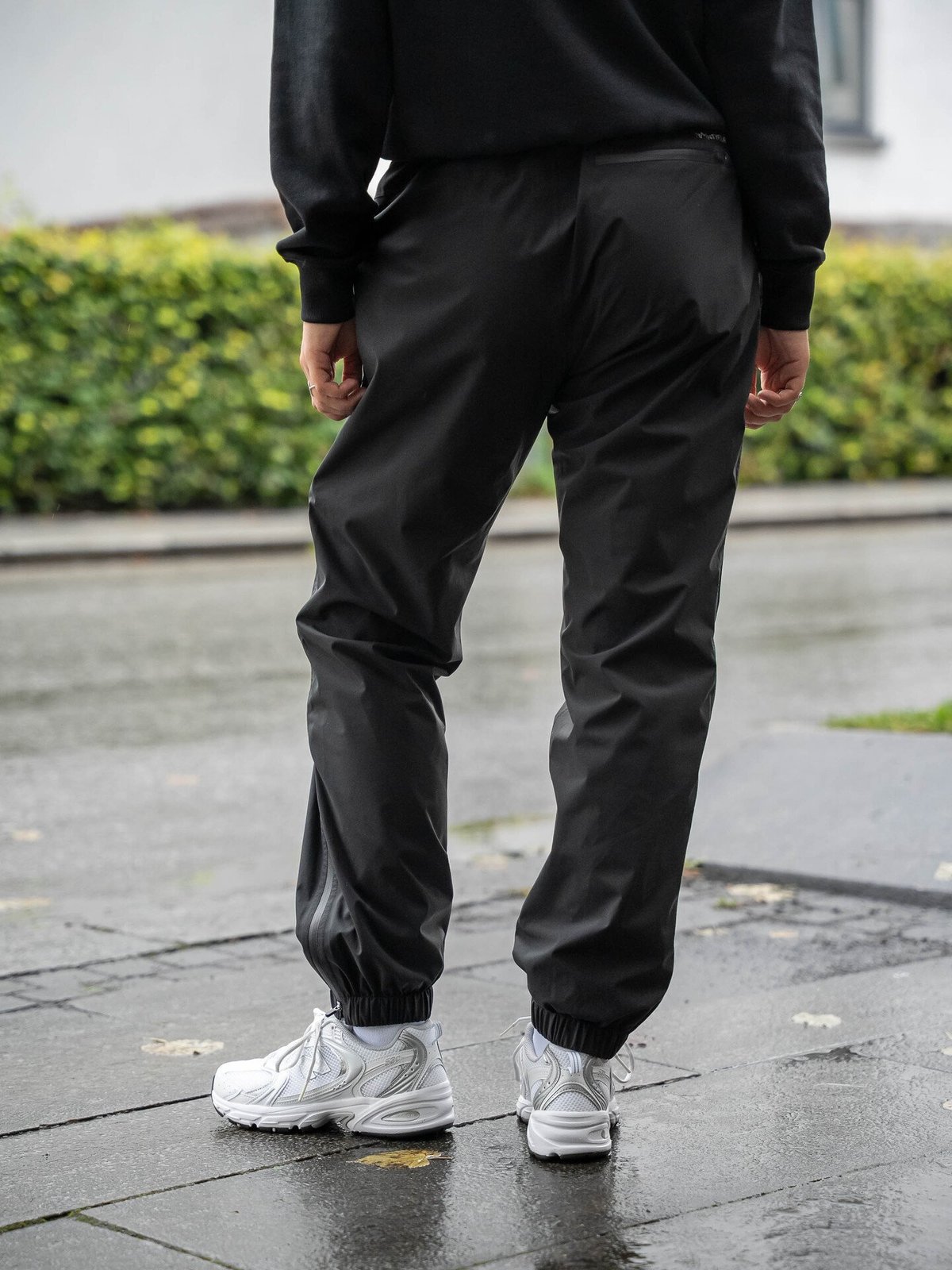 Twentyfour Mode Loosefit Skallbukse Sort