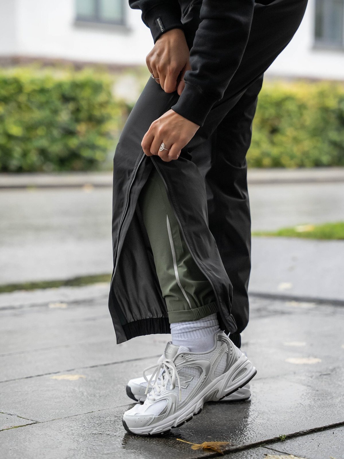 Twentyfour Mode Loosefit Skallbukse Sort