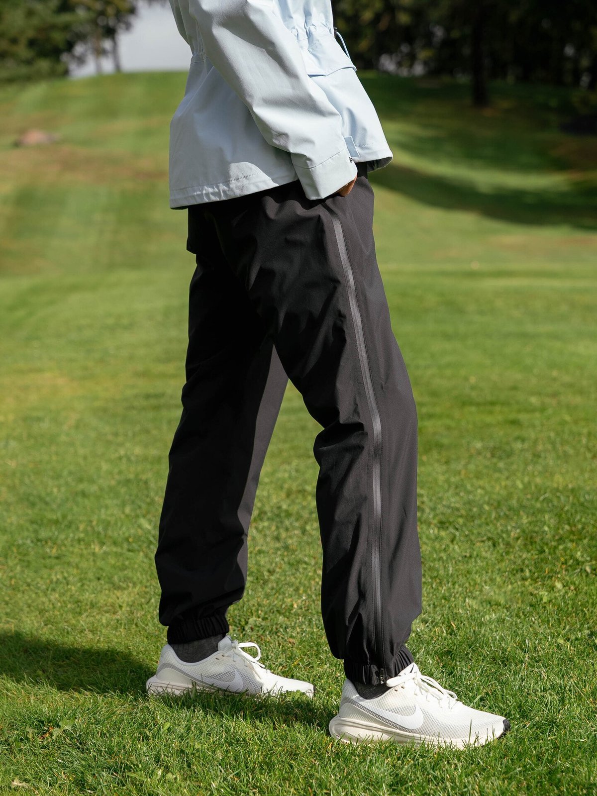 Twentyfour Mode Loosefit Skallbukse Sort