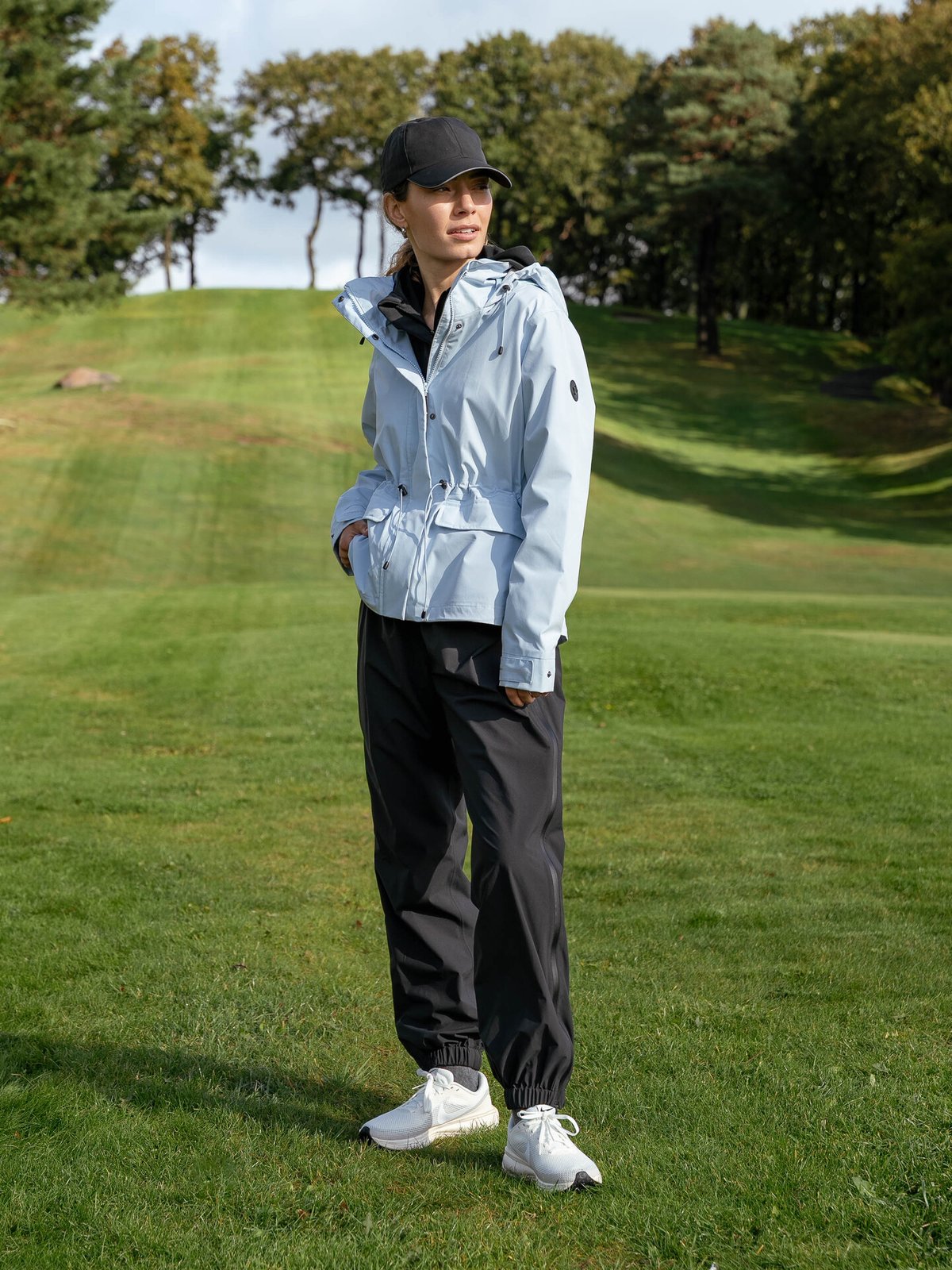 Twentyfour Mode Loosefit Skallbukse Sort