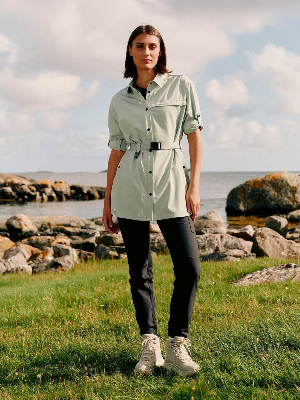 Twentyfour Venture Overskjorte Grågrønn