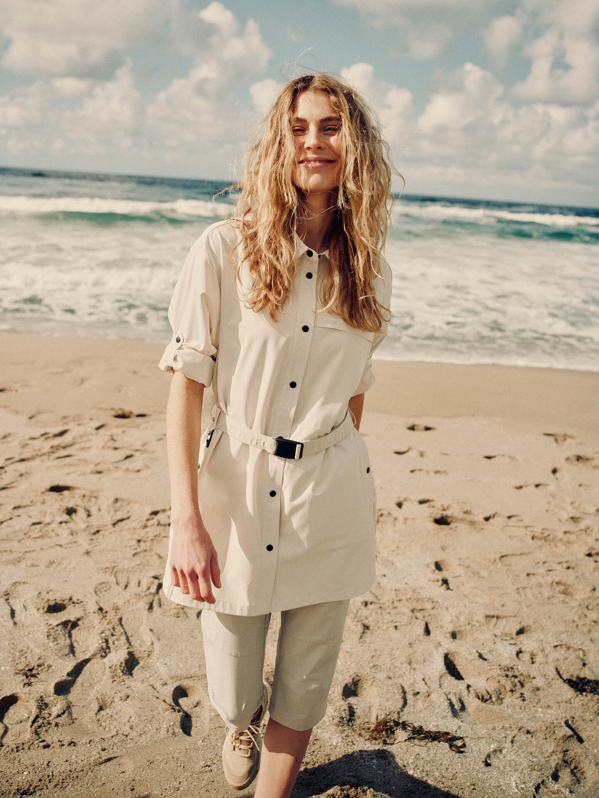 Twentyfour Venture Overskjorte Gråhvit