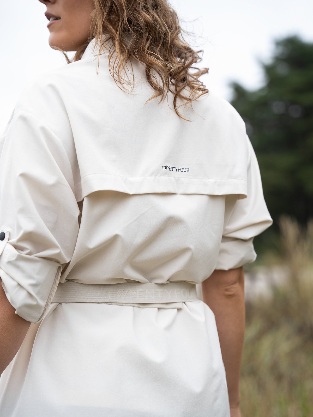 Twentyfour Venture Overskjorte Gråhvit