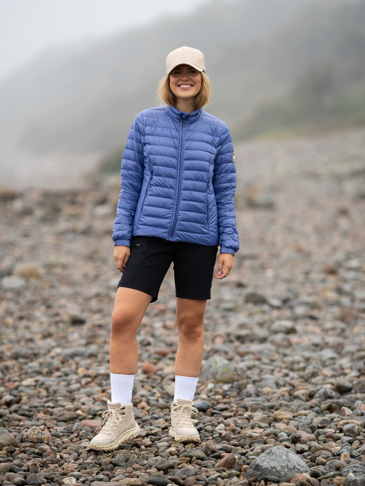 Twentyfour Venture Lett Dunjakke Indigo