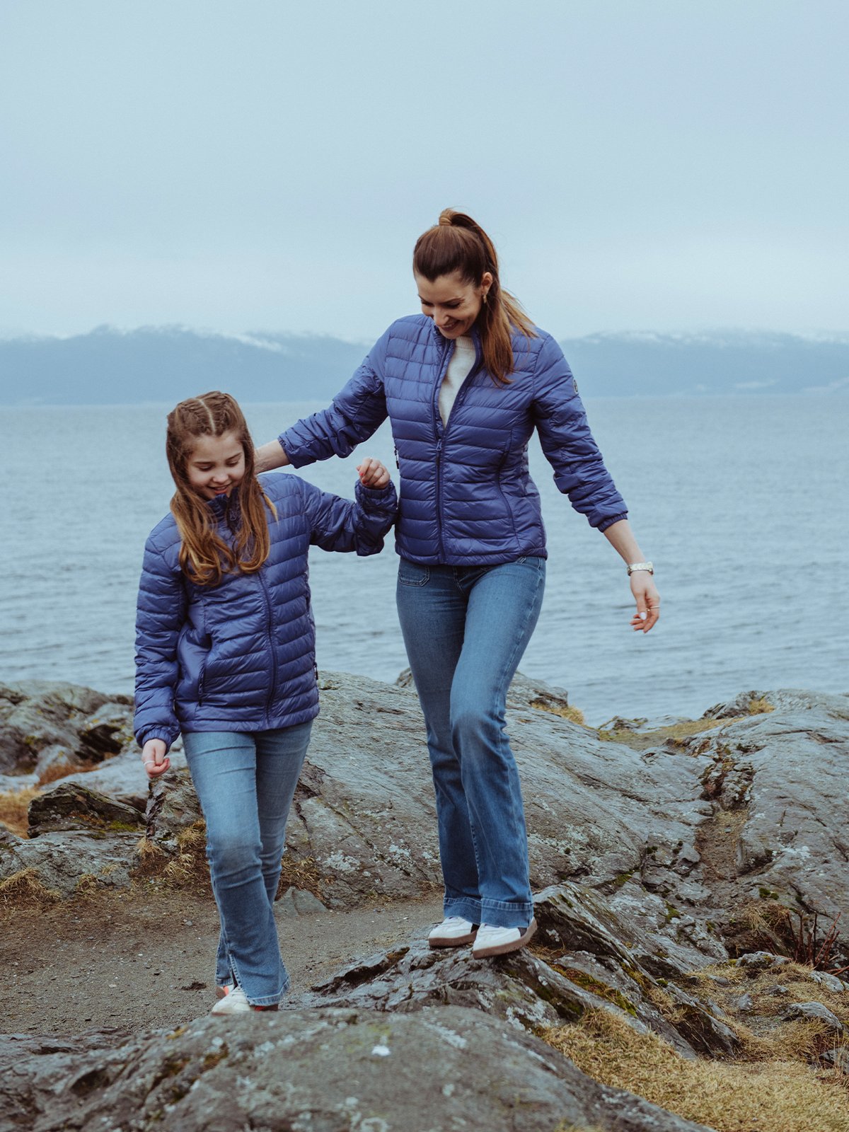 Twentyfour Venture Lett Dunjakke Indigo