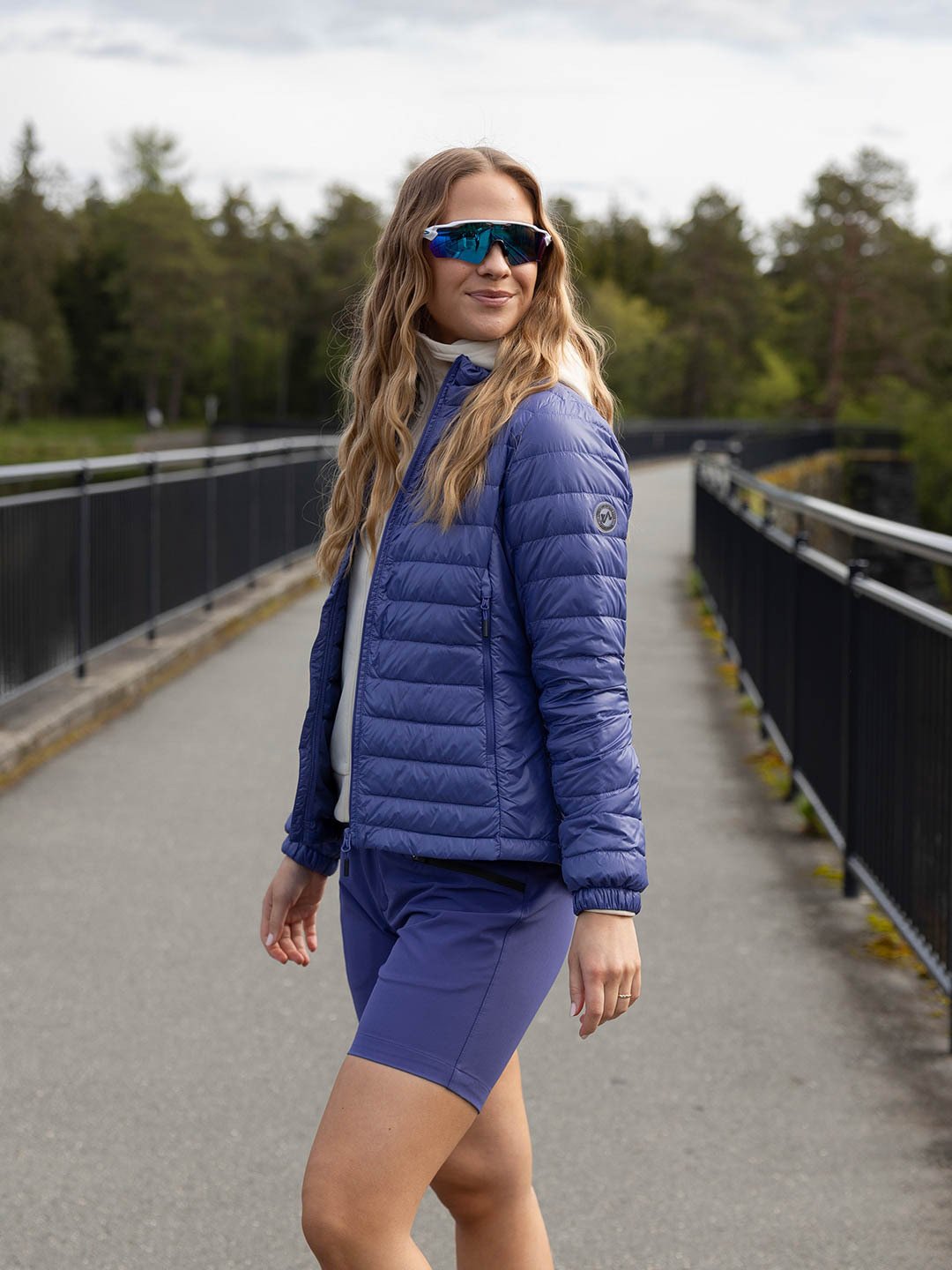 Twentyfour Venture Lett Dunjakke Indigo