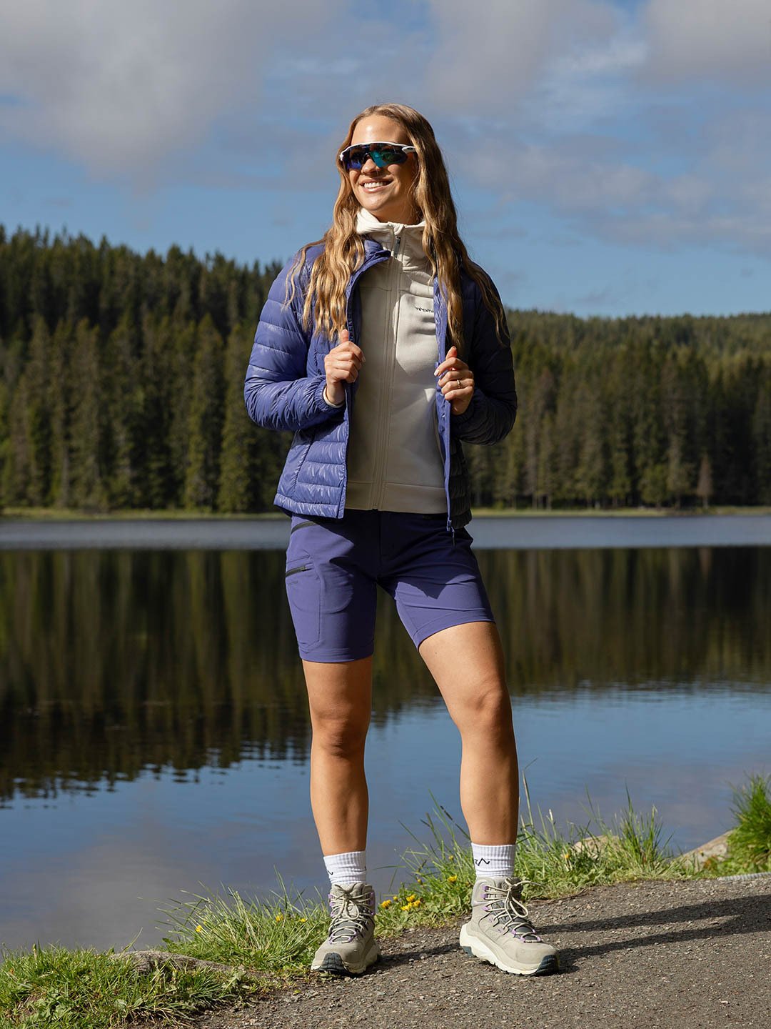 Twentyfour Venture Lett Dunjakke Indigo