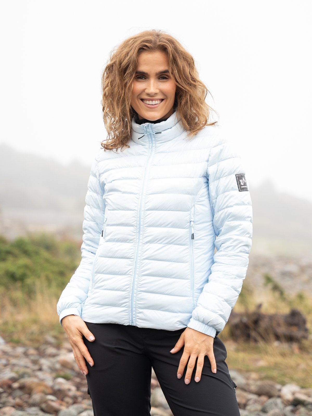 Twentyfour Venture Lett Dunjakke Isblå