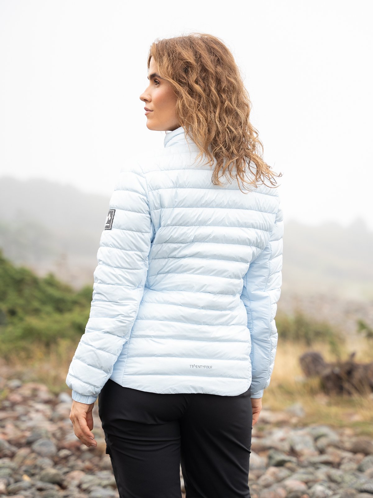 Twentyfour Venture Lett Dunjakke Isblå