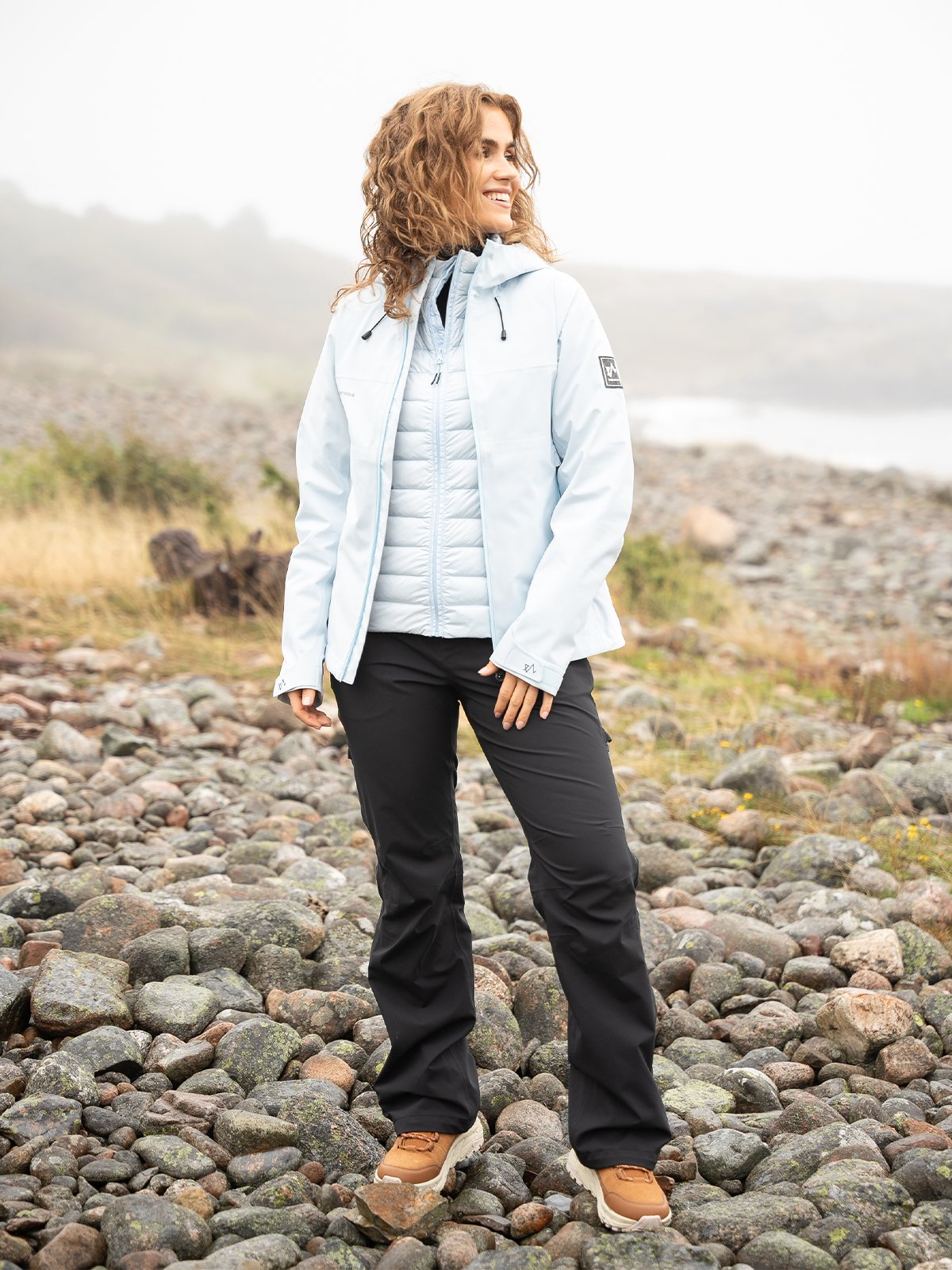 Twentyfour Venture Lett Dunjakke Isblå