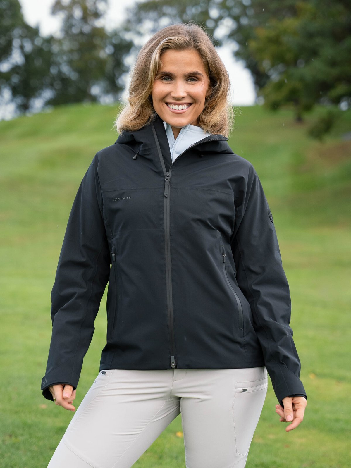 Twentyfour Venture 3-Lags Skalljakke Sort