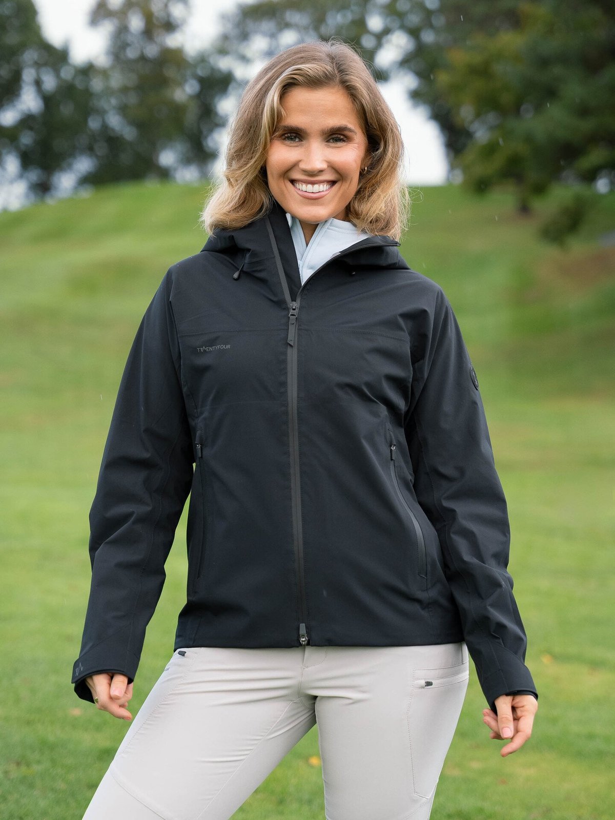 Twentyfour Venture 3-Lags Skalljakke Sort