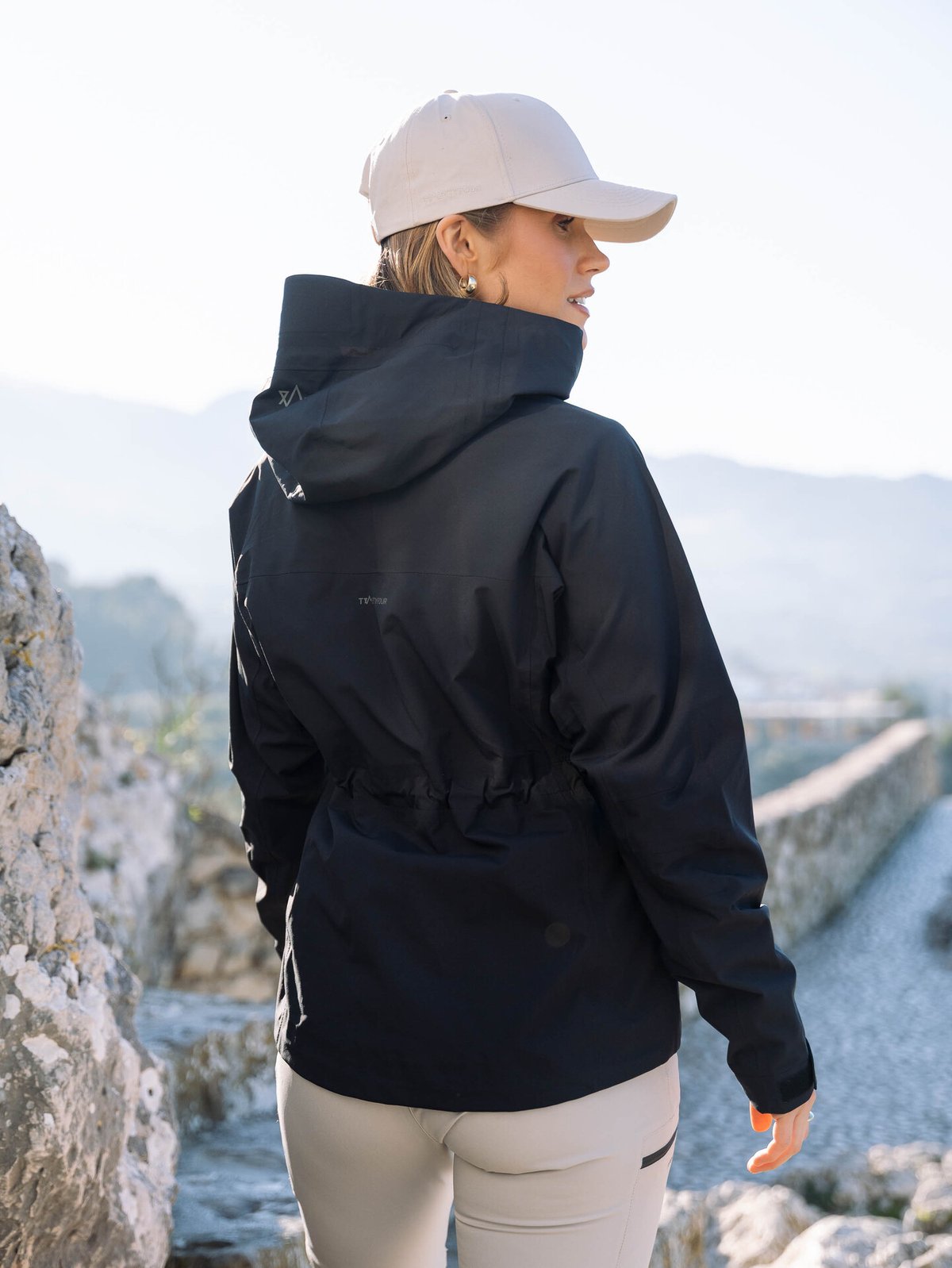 Twentyfour Venture 3-Lags Skalljakke Sort