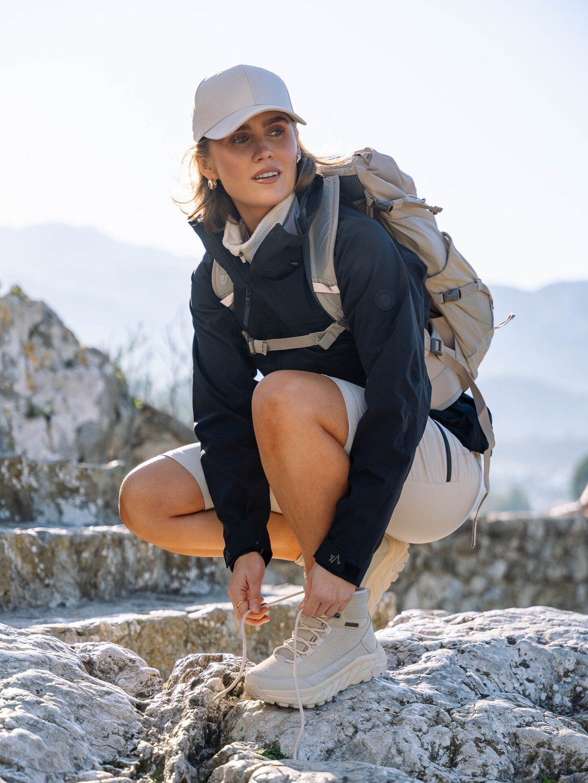 Twentyfour Venture 3-Lags Skalljakke Sort