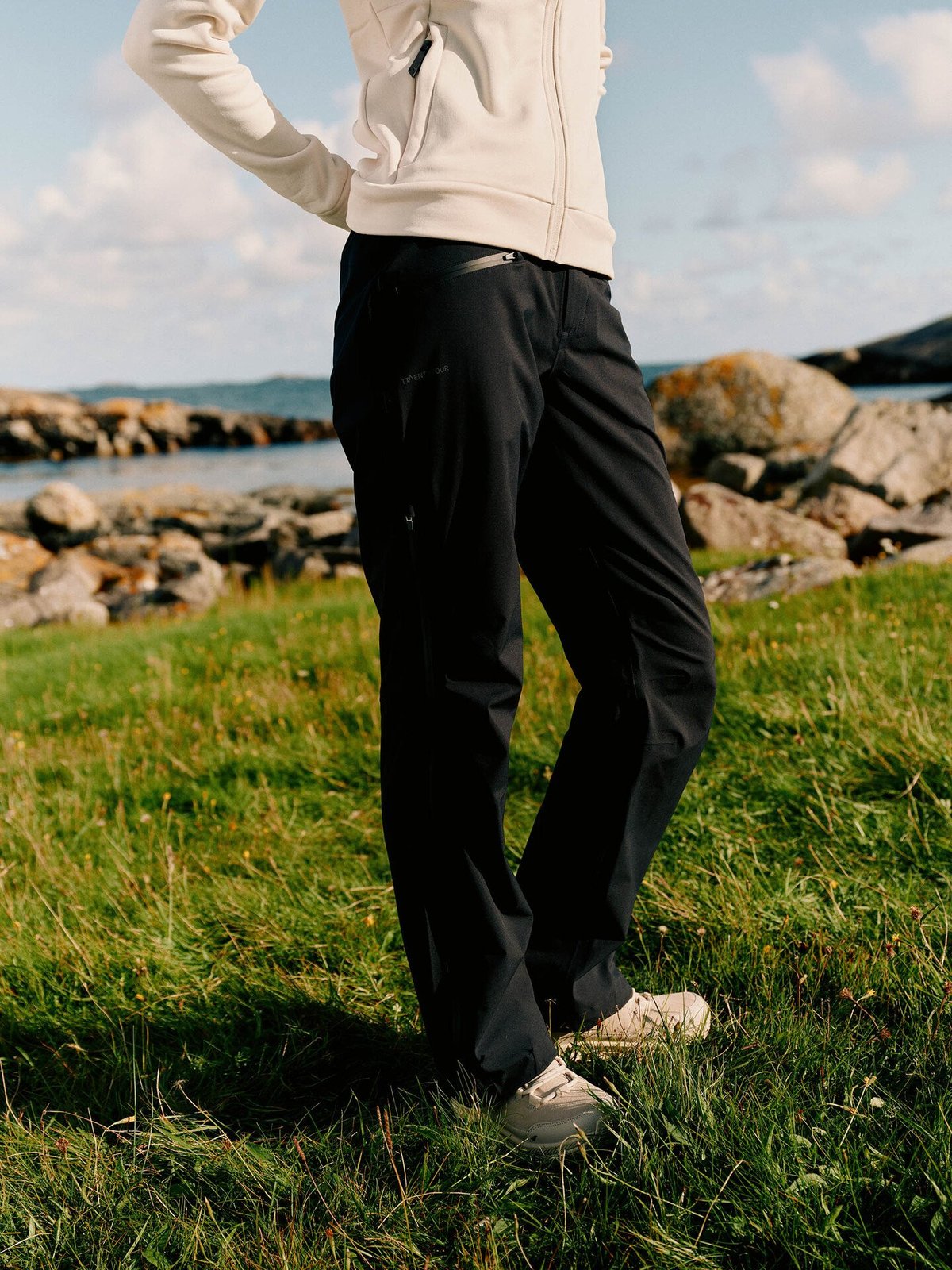 Twentyfour Venture 3-Lags Skallbukse Sort