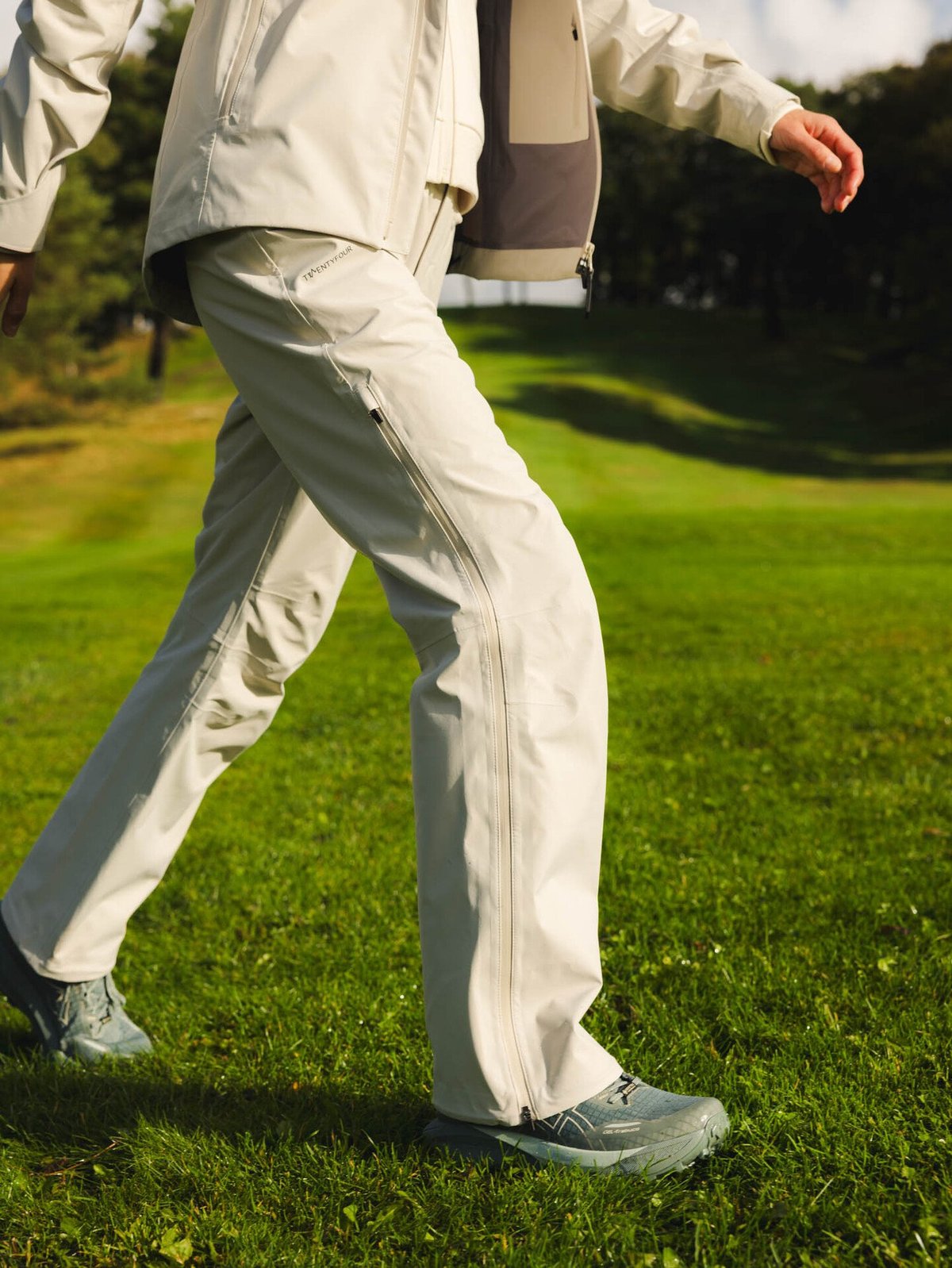 Twentyfour Venture 3-Lags Skallbukse Varm Grå