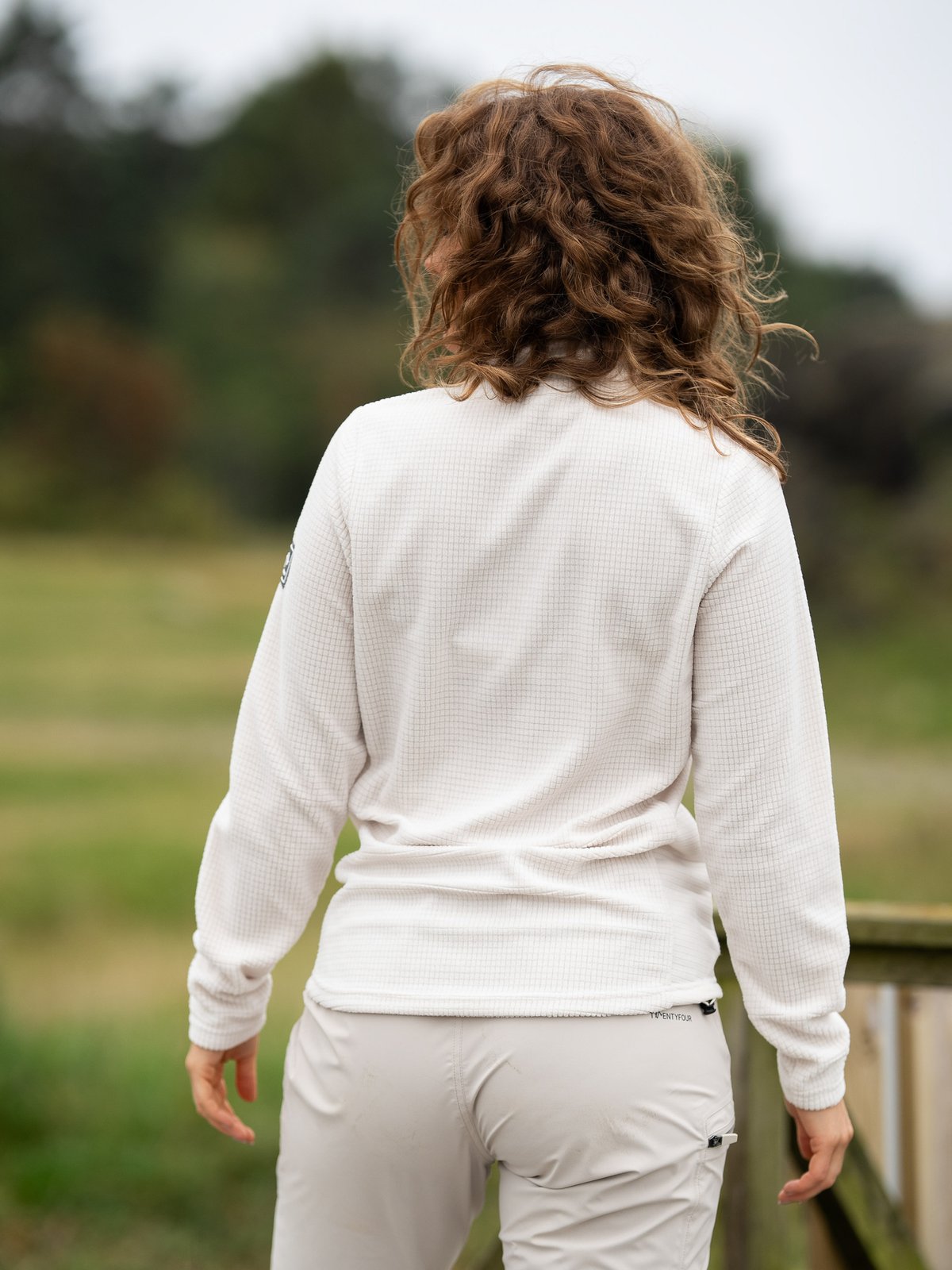 Twentyfour Venture Light Fleece LZ Gråhvit