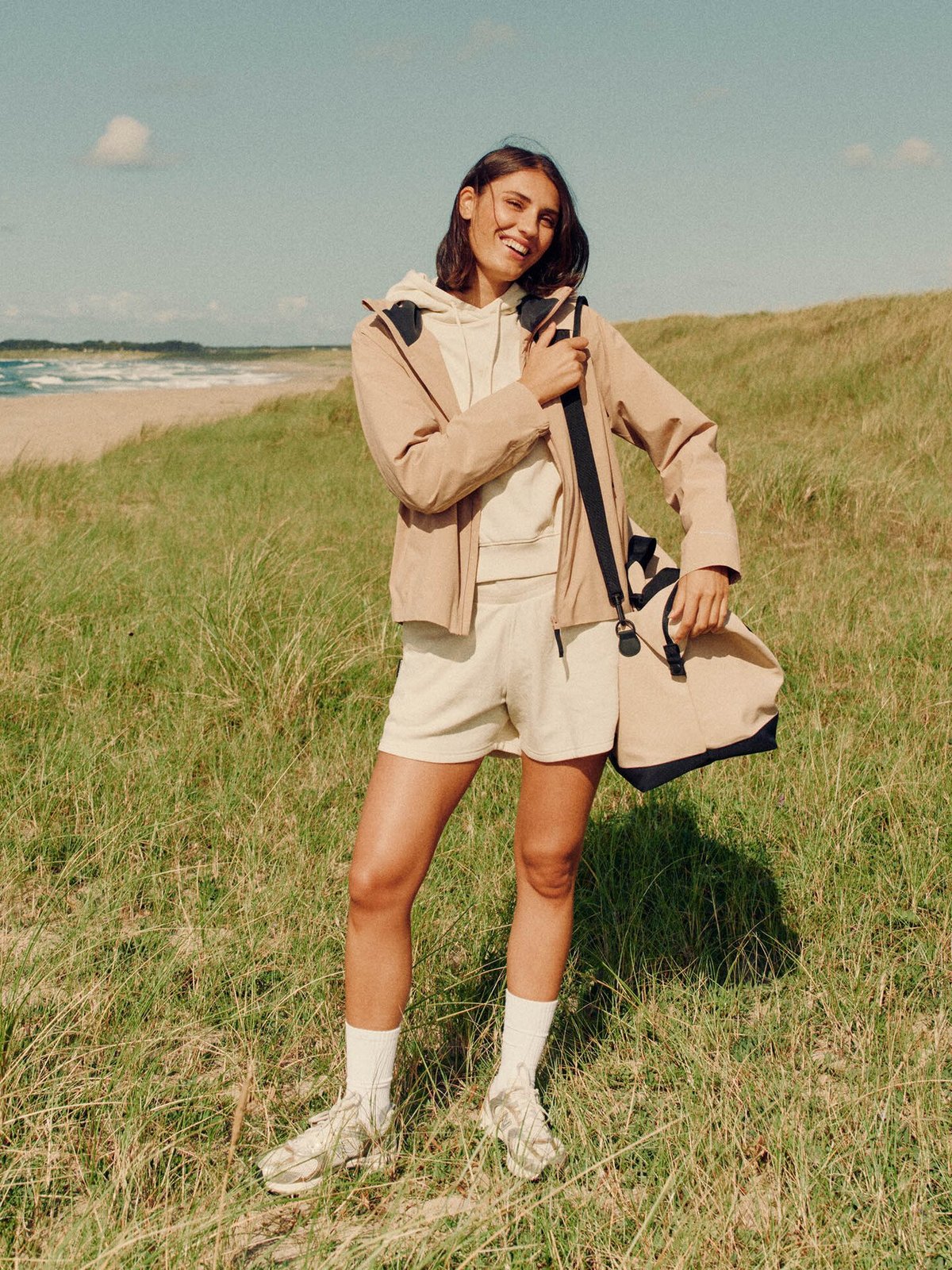 Twentyfour Mode Light Skalljakke Mørk Beige