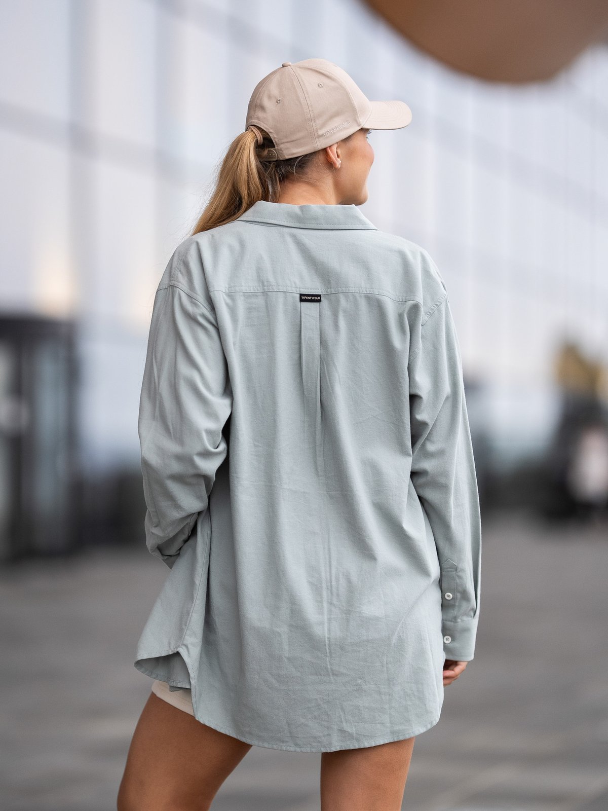 Twentyfour Mode Skjorte Grågrønn