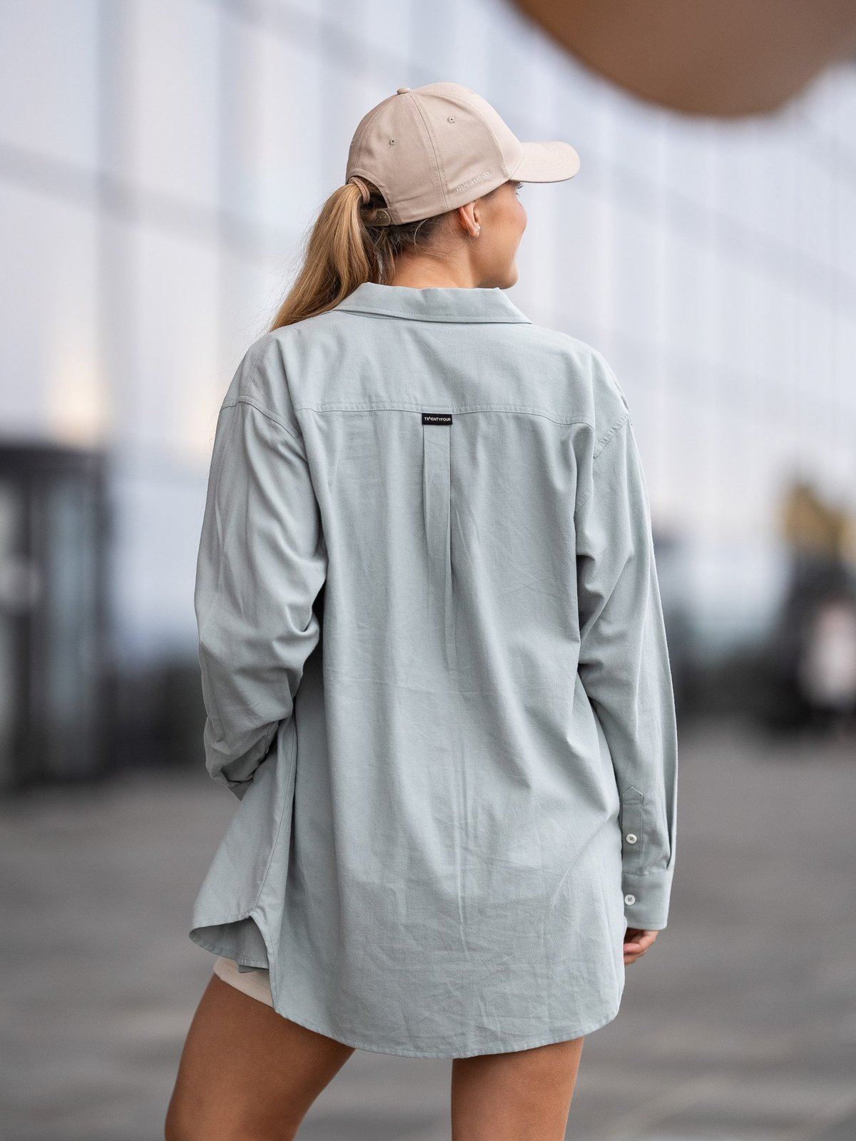 Twentyfour Mode Skjorte Grågrønn