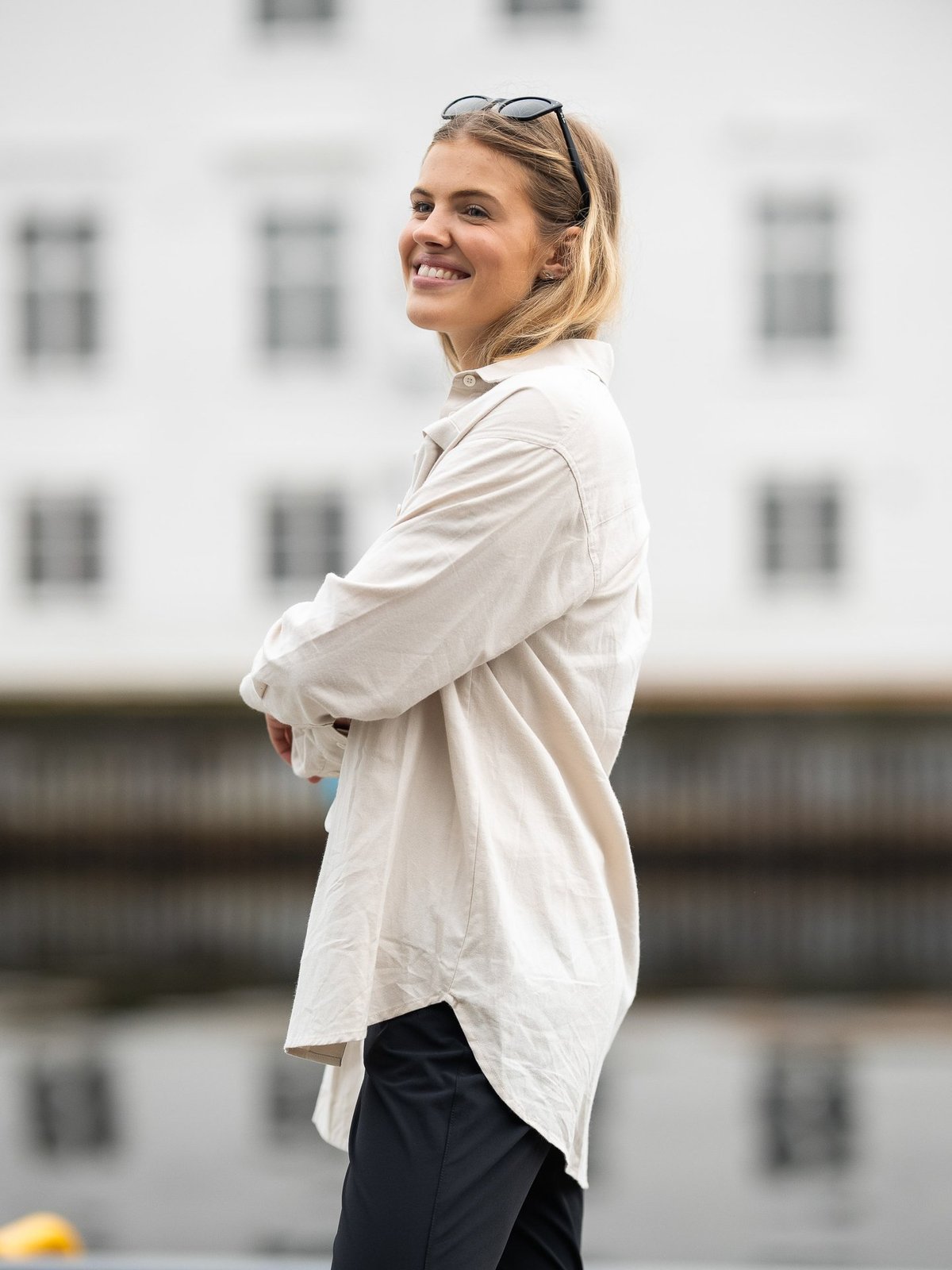 Twentyfour Mode Skjorte Gråhvit