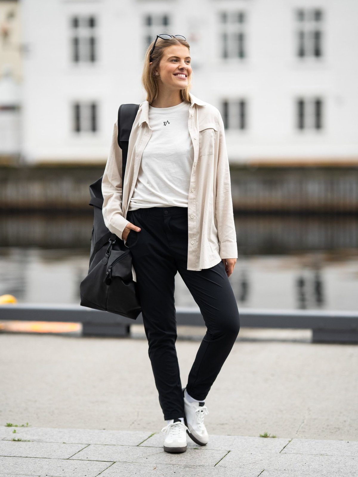 Twentyfour Mode Skjorte Gråhvit