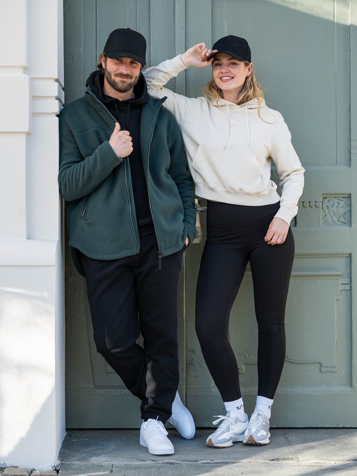 Twentyfour & Hoodie Gråhvit