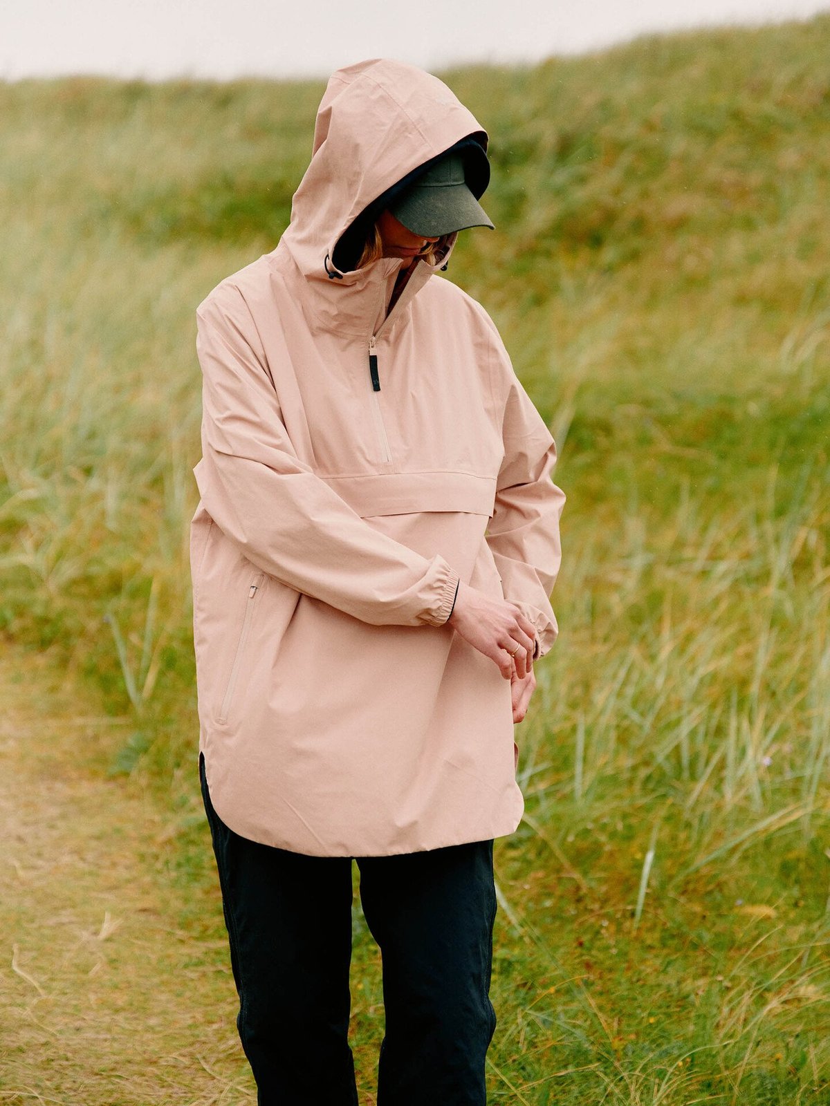 Twentyfour Mode Packable Anorak Mørk Beige
