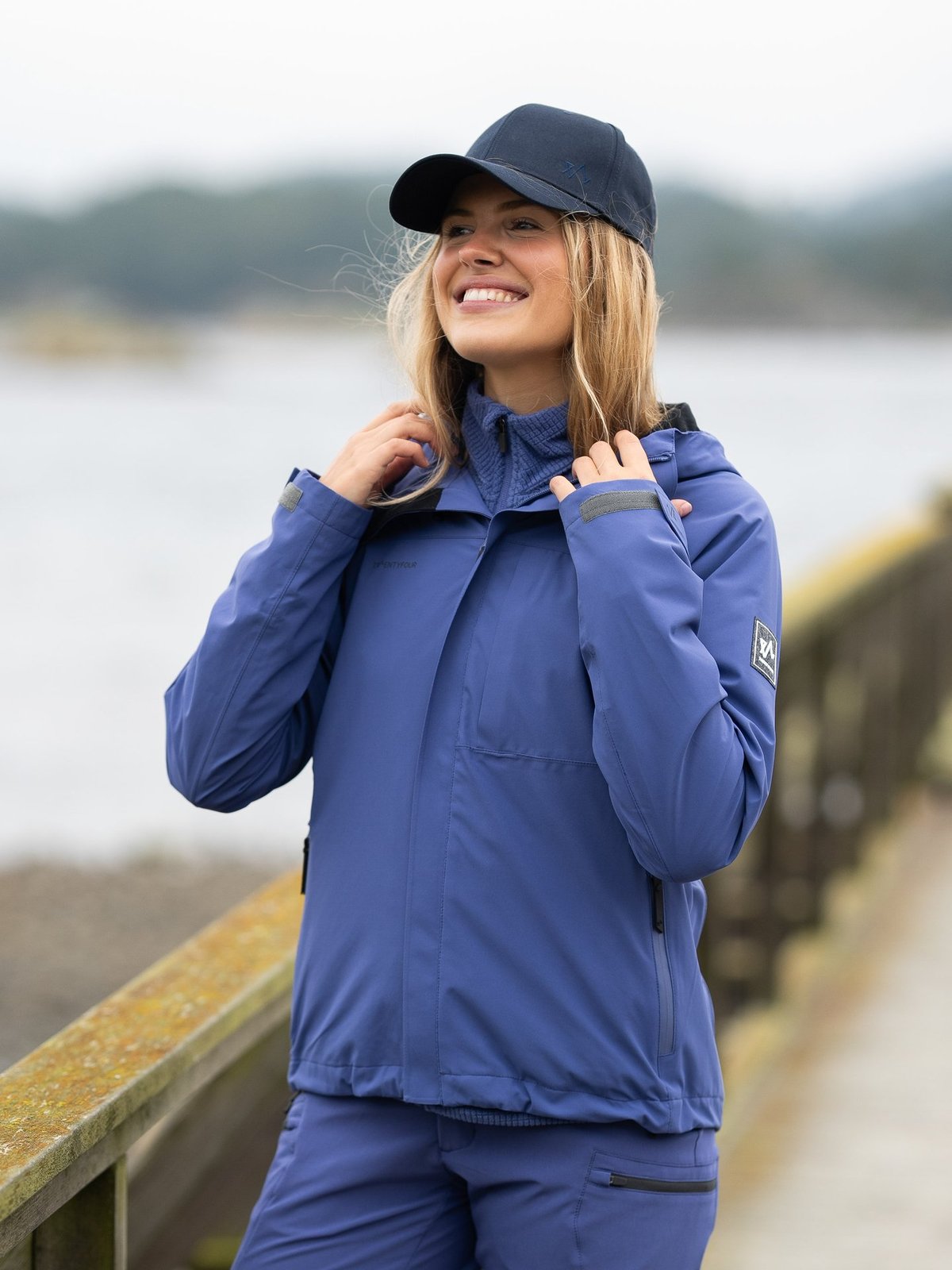 Twentyfour Venture Skalljakke Indigo