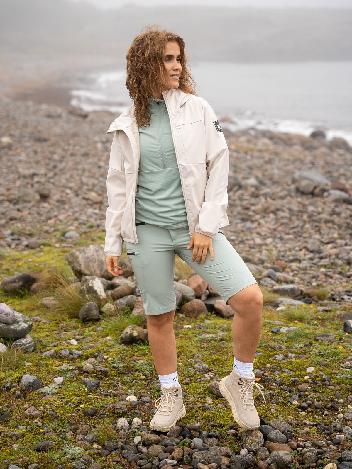 Twentyfour Venture 360 Jakke Gråhvit