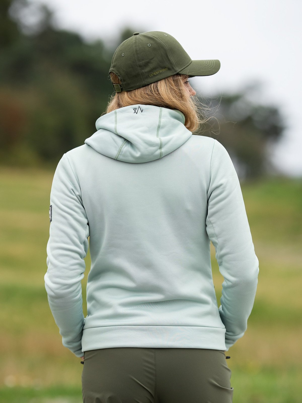 Twentyfour Venture Air Hoodie Grågrønn