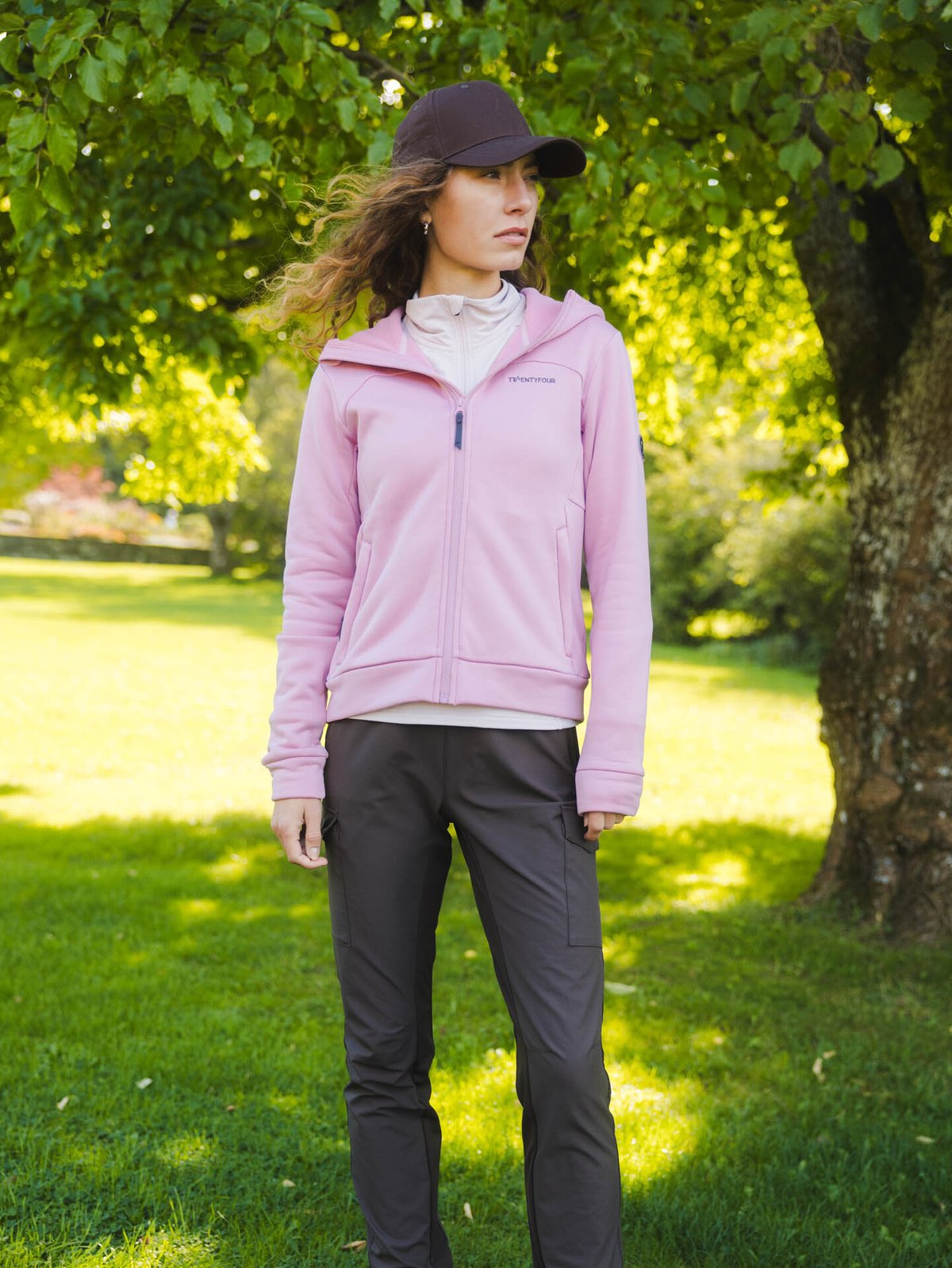 Twentyfour Venture Air Hoodie Tåkerosa