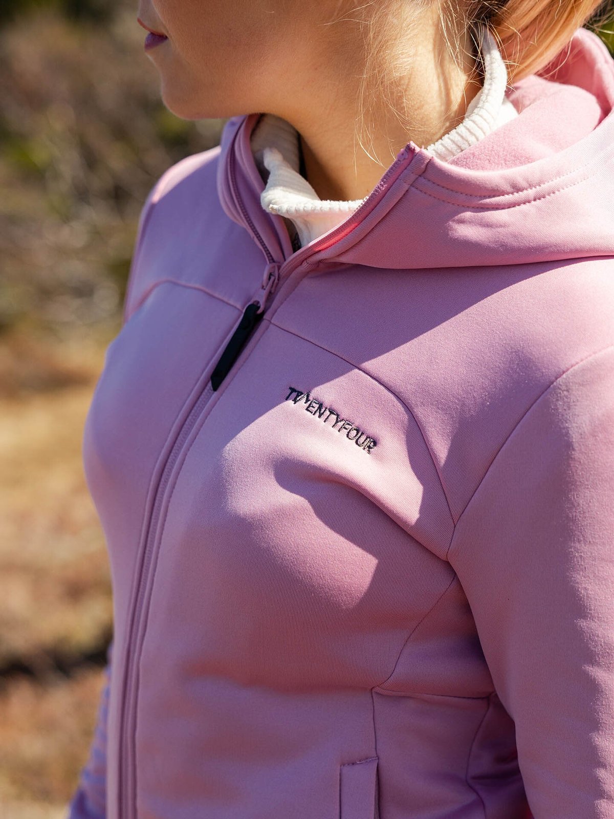 Twentyfour Venture Air Hoodie Tåkerosa