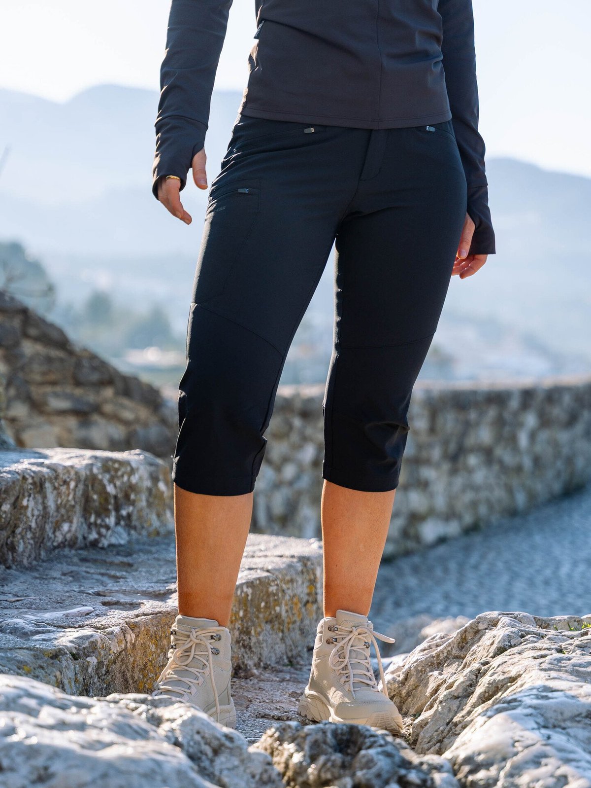 Twentyfour Venture 360 3/4 Bukse Sort