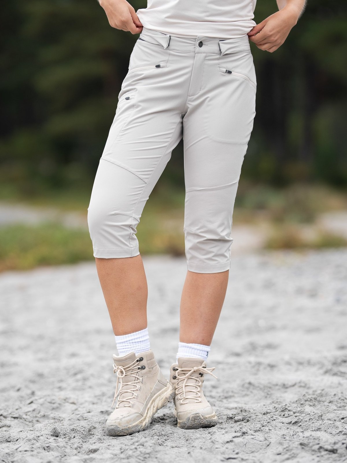 Twentyfour Venture 360 3/4 Bukse Varm Grå