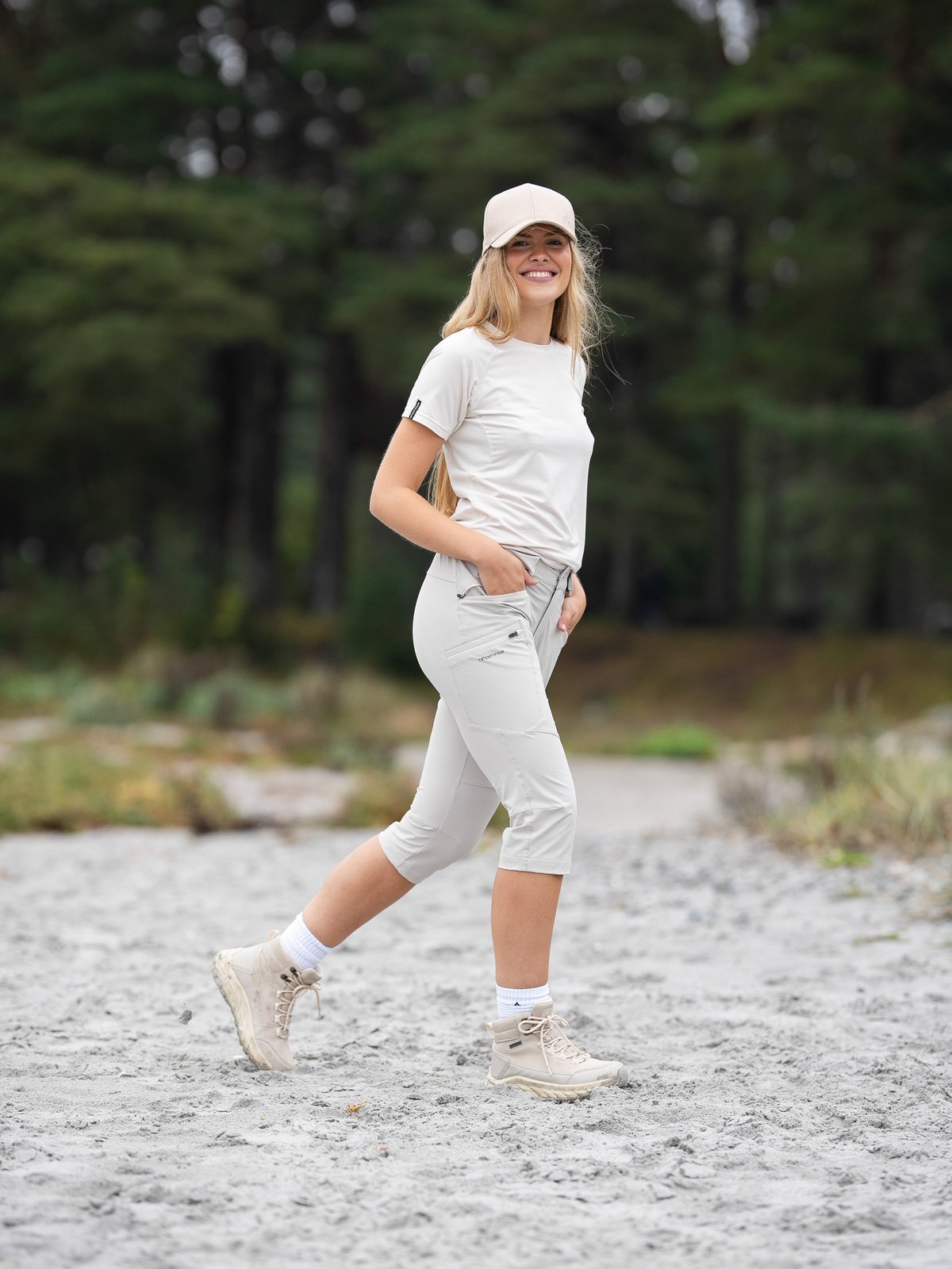 Twentyfour Venture 360 3/4 Bukse Varm Grå