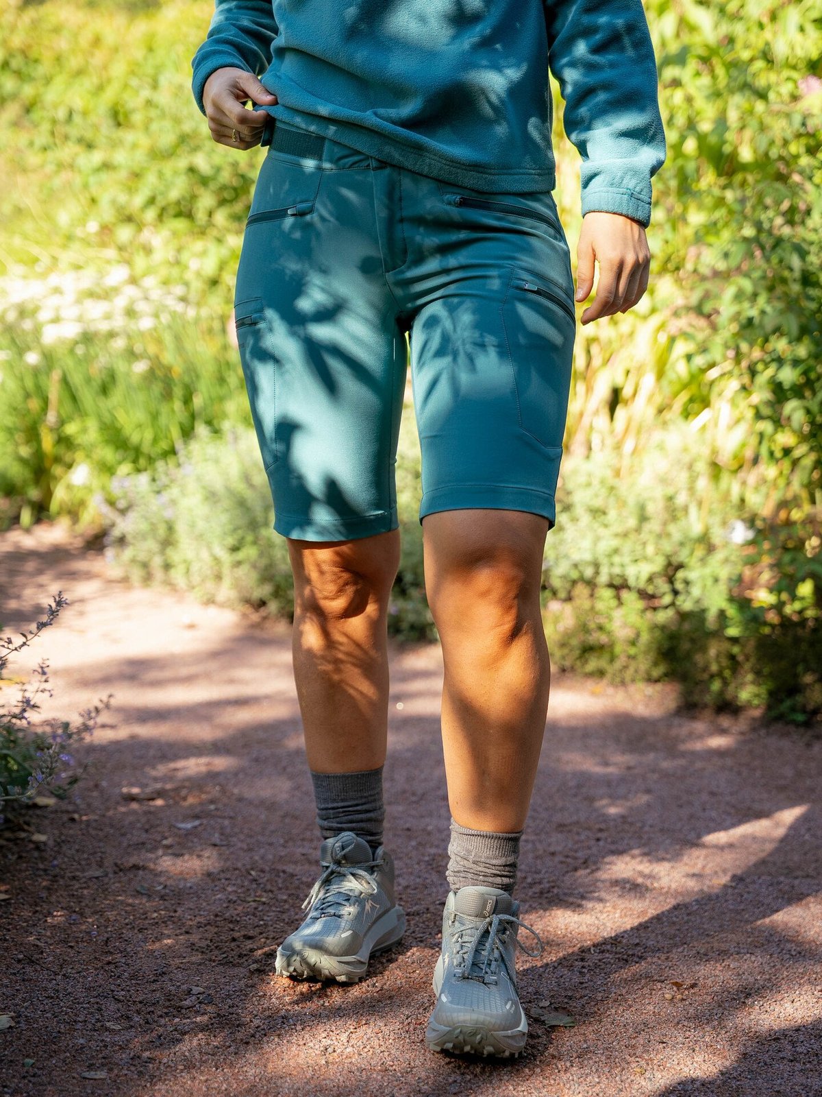 Twentyfour Venture 360 Lang Shorts Blågrønn