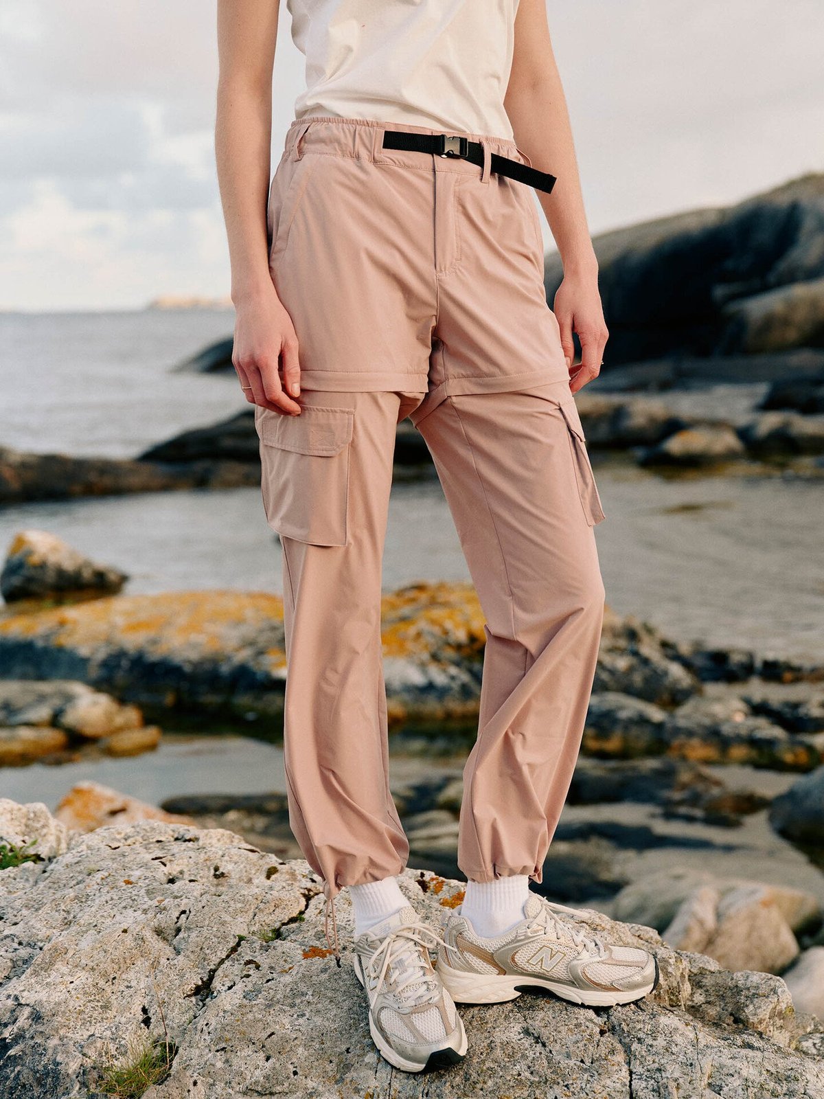 Twentyfour Mode Loosefit Multibukse Mørk Beige