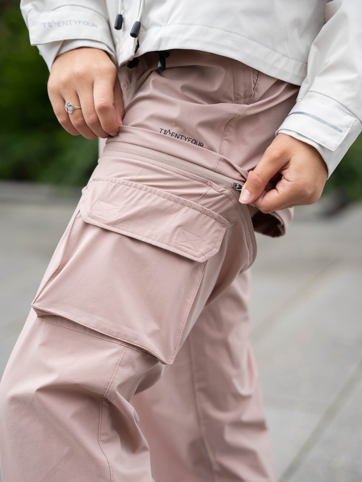 Twentyfour Mode Loosefit Multibukse Mørk Beige