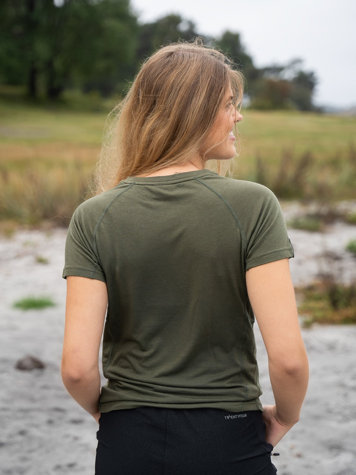 Twentyfour Venture Ullmix T-skjorte Furu