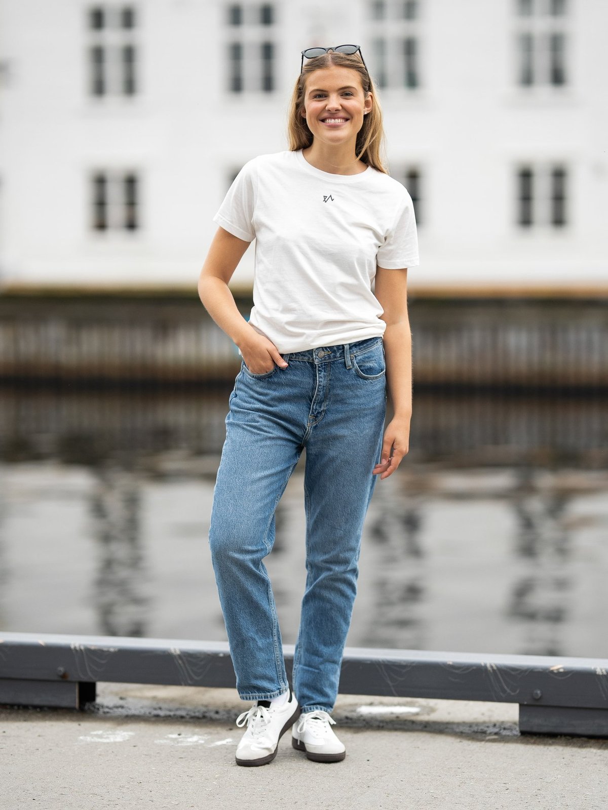 Twentyfour & T-skjorte Hvit