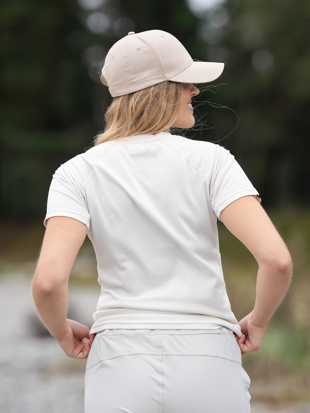 Twentyfour Venture Tee Gråhvit