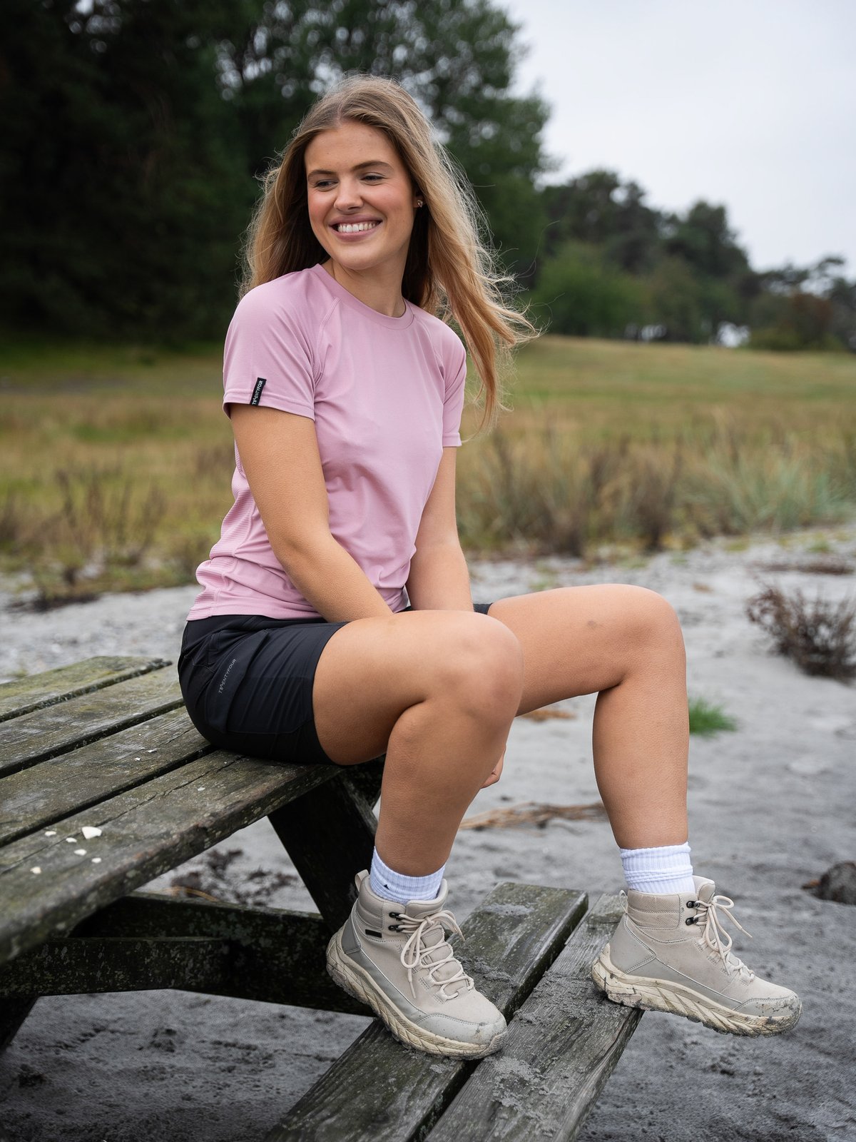 Twentyfour Venture Tee Støvrosa