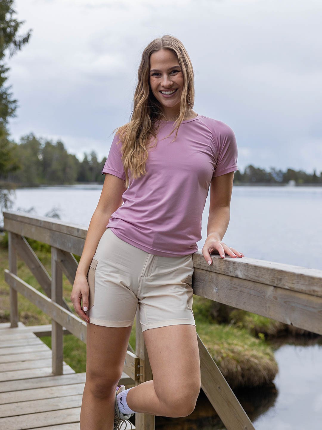 Twentyfour Venture Tee Støvrosa